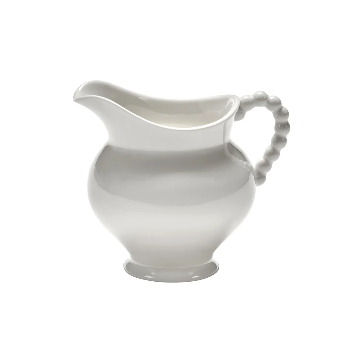 Milchtopf LES OBJETS MOULEVERSANTS - Weiß - emailliertes Porzellan - Designer Wouters & Hendrix de Serax – photo du produit