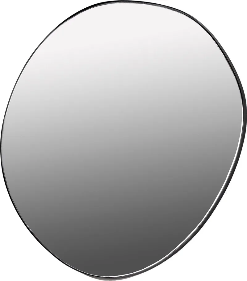 Mirror By Marie Michielssen Spiegel Organisch Medium by Serax in Zwart – product photo