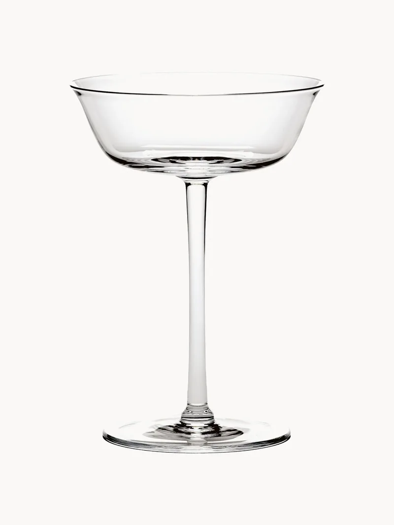 Mondgeblazen champagneglazen Grace, 4-delig van Serax – productfoto