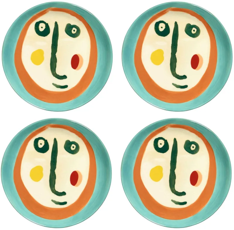 Ottolenghi Feast - Bord XS - 16 Ø - 4 stuks by Serax in Mix – product photo