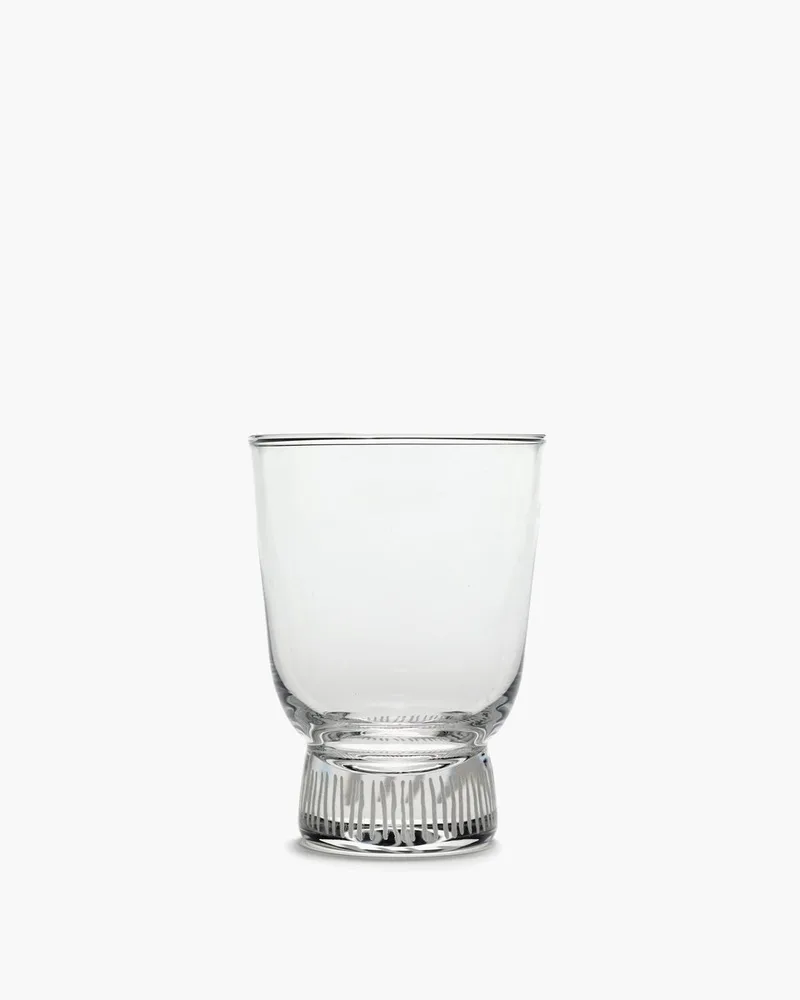 Ottolenghi Feast - Glas - Transparant/Goud - 7 Ø - 25CL - 4 stuks von Serax in Transparant – Produktfoto