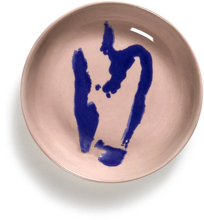 Ottolenghi Feast - Schaaltje S - Roze/Blauw - 11 Ø - 4 stuks van Serax in Roze – productfoto