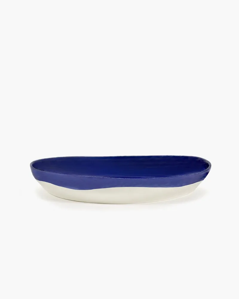 Ottolenghi Feast - Serveerkom M - Donkerblauw/Wit - 36 Ø van Serax in Blauw – productfoto