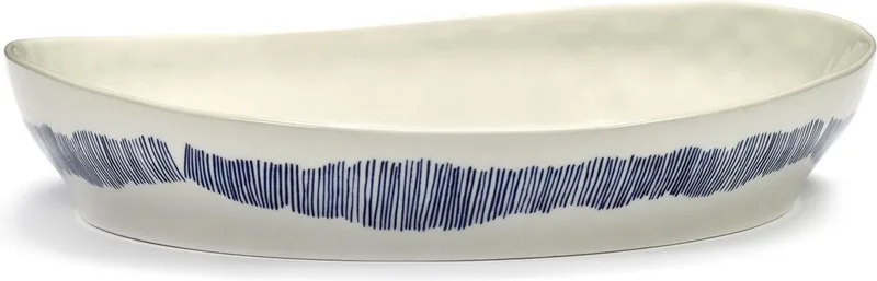 Ottolenghi Feast - Serveerkom S - Wit/Blauw - 30 Ø von Serax in Wit – Produktfoto