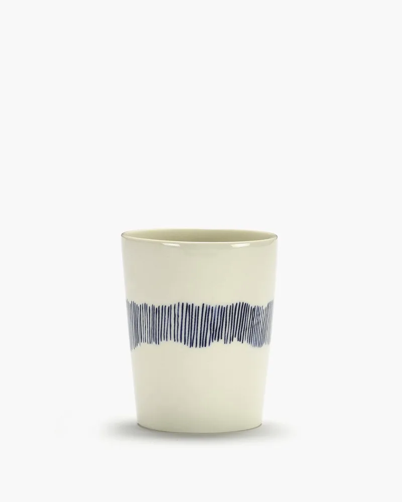 Ottolenghi Feast - Theekop - Wit/Blauw - 8 Ø - 4 stuks de Serax en Wit – photo du produit