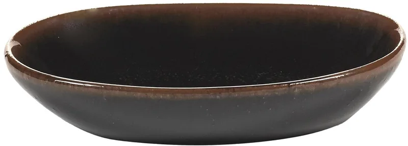 Out Of Lines By Uncharted Schaaltje Black Brown de Serax en Donkerbruin – photo du produit