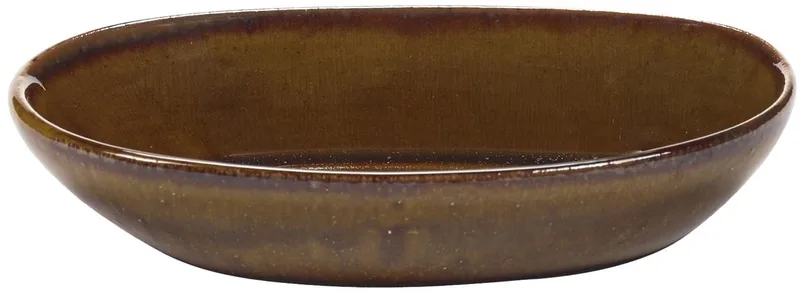 Out Of Lines By Uncharted Schaaltje Ocher by Serax in Brown – product photo