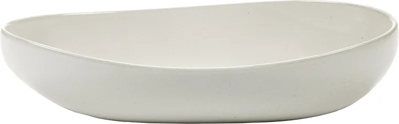 Out Of Lines By Uncharted Serveerschaal 36x17 Off White by Serax in White – product photo