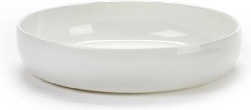 P. Boon Base geglazuurd diep bord 4.5/D20cm by Serax in White – product photo