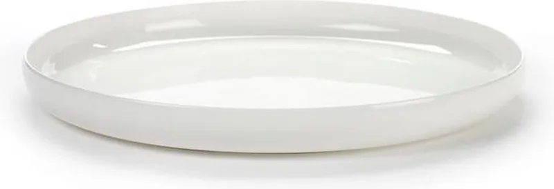 P. Boon Base geglazuurd hoog bord 3cm/D28cm by Serax in White – product photo