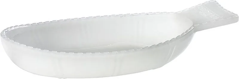 Paola Navone B0816754 Diepe visschotel Jade 26x14xH4,7cm de Serax en Wit – photo du produit