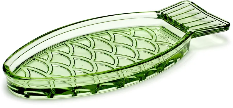 Paola Navone Fish & Fish - Schaal - 2 stuks de Serax en Groen – photo du produit