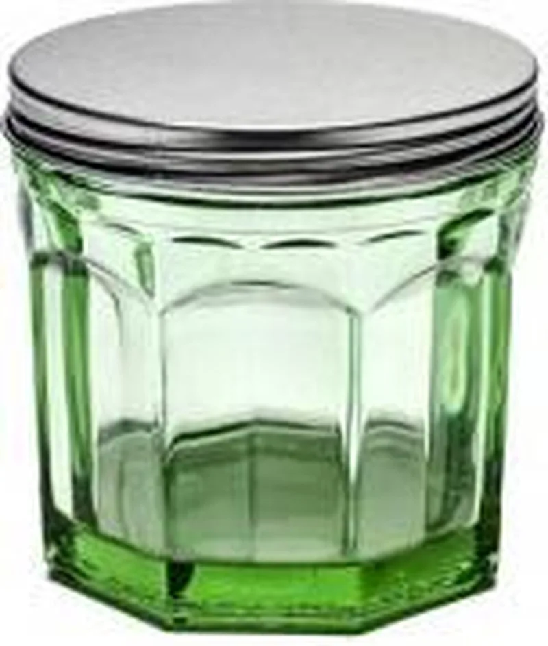 Paola Navone Table nomade - Pot Met Deksel S - 11 Ø - 2 stuks by Serax in Groen – product photo
