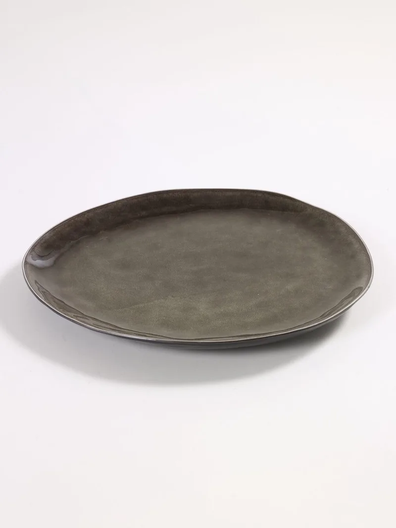 "Pascale Naessens ""Pure"" BORD ROND SMALL D20,5 H19 by Serax in Grijs – product photo