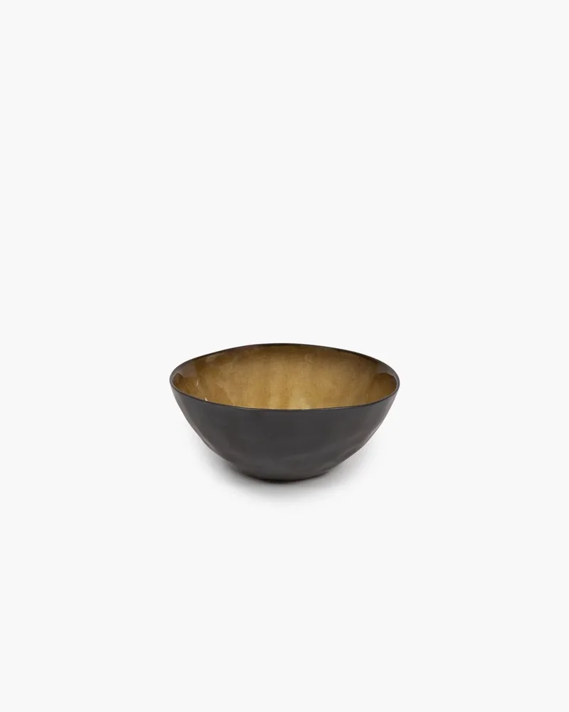 Pascale Naessens Pure - Kom L - Groen - 16 Ø - 4 stuks by Serax in Zwart – product photo