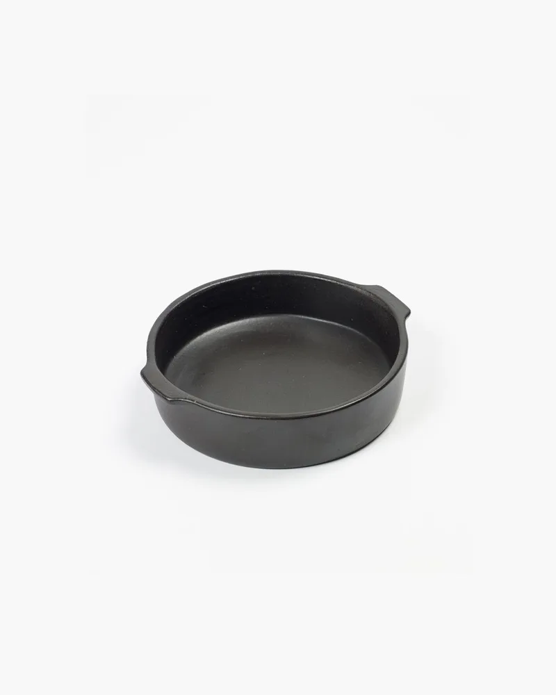 Pascale Naessens Pure - Oven-Serveerschaal M - 20 Ø by Serax in Zwart – product photo