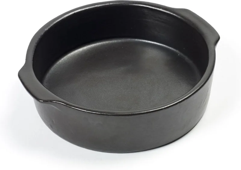 Pascale Naessens Pure - Oven-Serveerschaal S - 16 Ø by Serax in Zwart – product photo