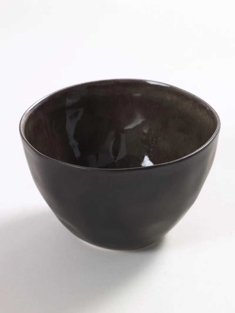 Pascale Naessens Pure Serveerkom - MEDIUM - Ø10,5 H6,5 - 4 stuks van Serax in Grijs – productfoto