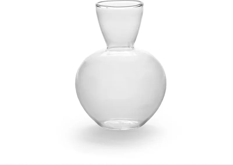 Pascale Naessens Pure vaas S D7cm H9.6cm glas by Serax in Helder – product photo