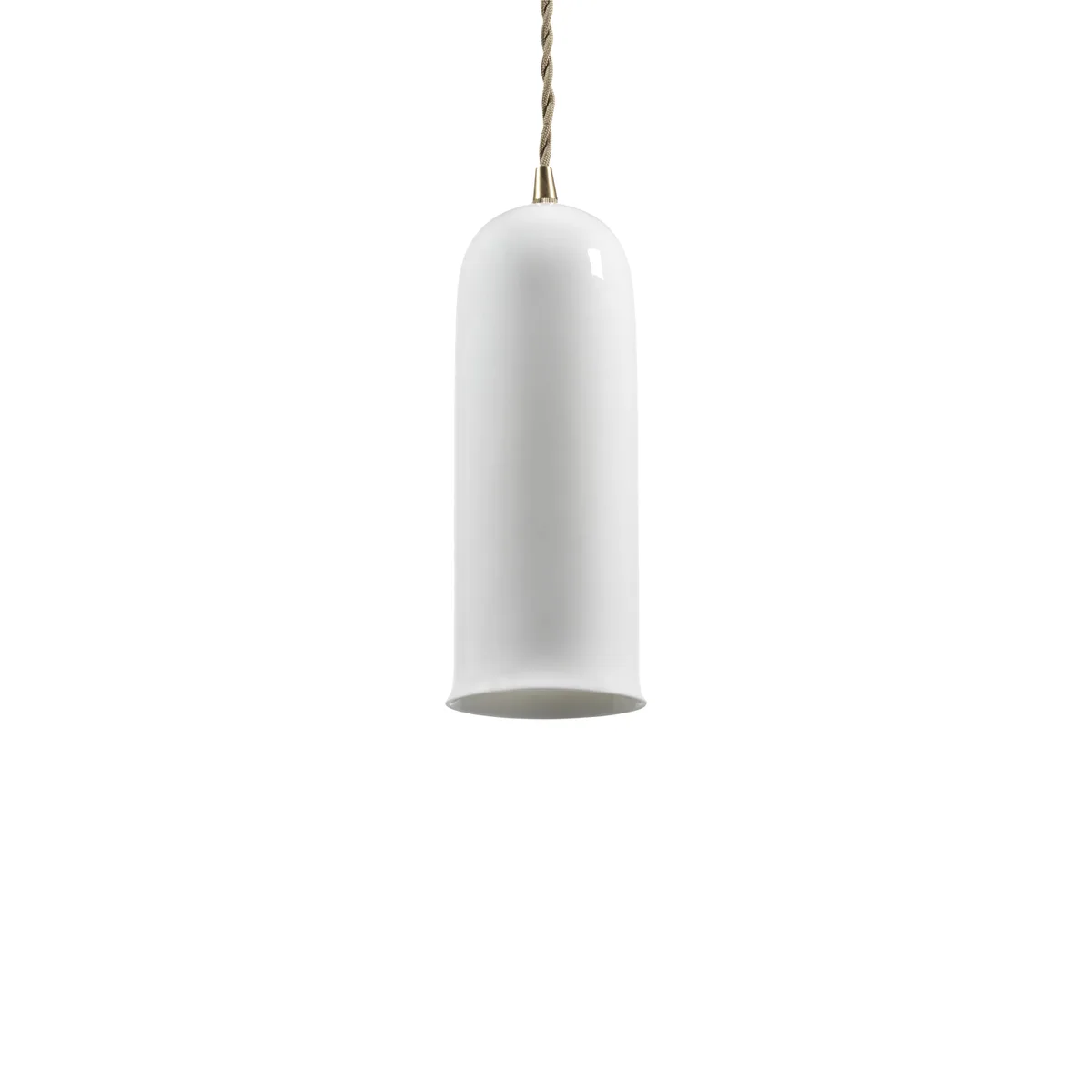 Pendelleuchte Terres de rêves - Weiß - Porzellan - Designer Anita Le Grelle van Serax – productfoto