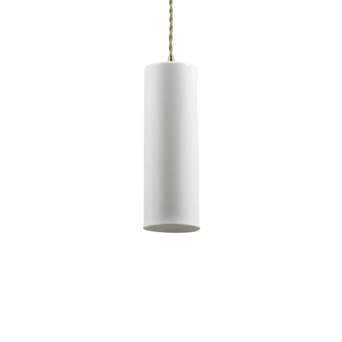 Pendelleuchte Terres de rêves - Weiß - Porzellan - Designer Anita Le Grelle van Serax – productfoto