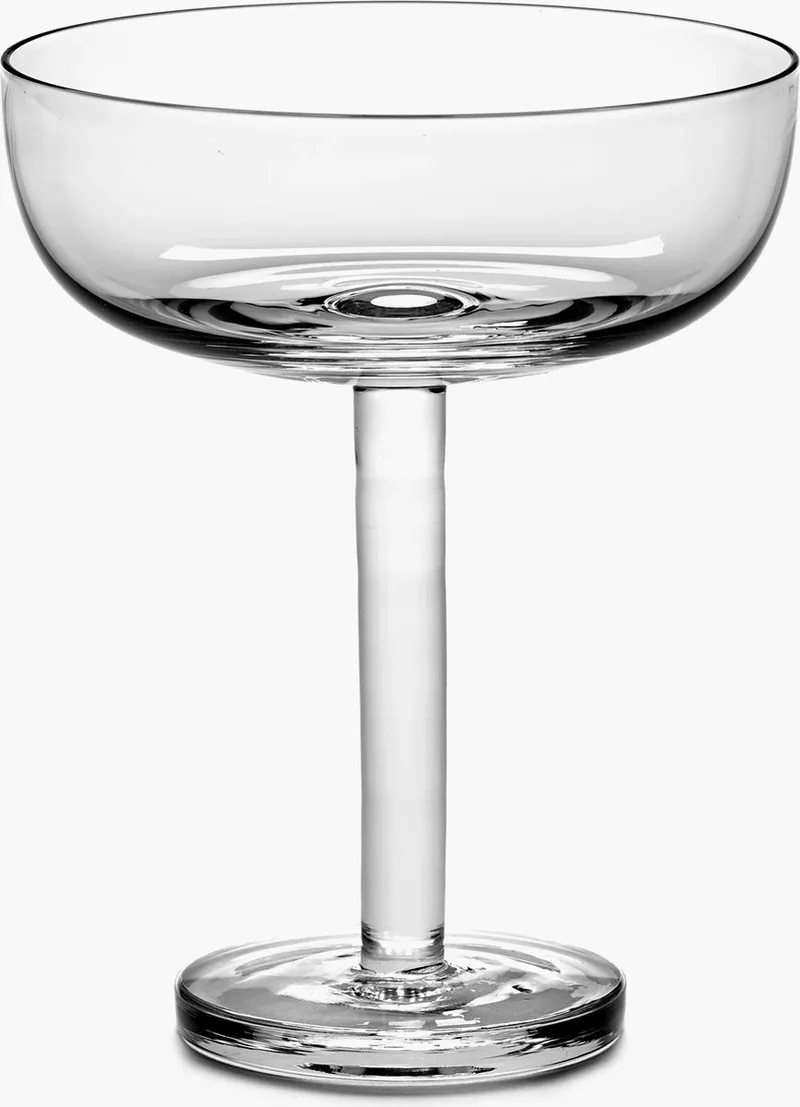 Piet Boon Base champagnecoupe 25cl (set van 4) de Serax en Glas – photo du produit