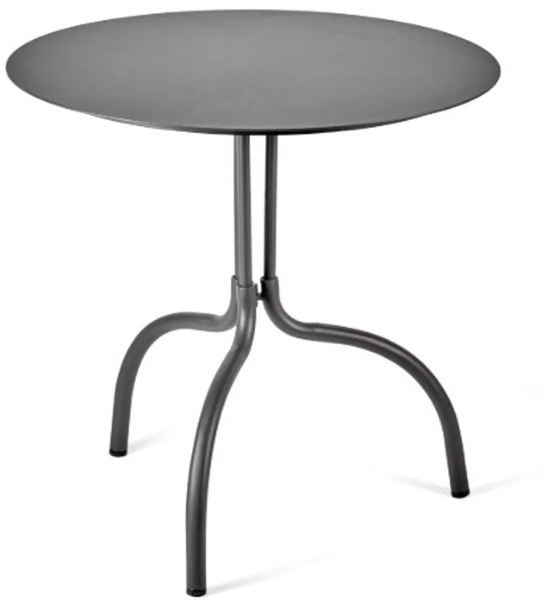 Piet Boon Bistro Outdoor Tafel Black Patio Diameter 75cm - Hoogte 73cm by Serax in Zwart – product photo
