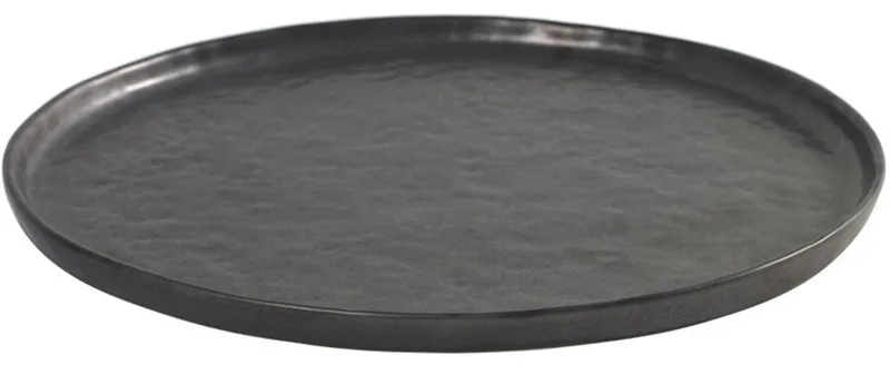 Pure by Pascale Naessens – Bord Medium - Ø28cm x H1,6cm - Zwart de Serax en Mat zwart – photo du produit