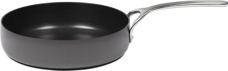 Pure by Pascale Naessens - Braadpan - 4,1L - Ø 28cm - H 7,2cm de Serax en Zwart – photo du produit