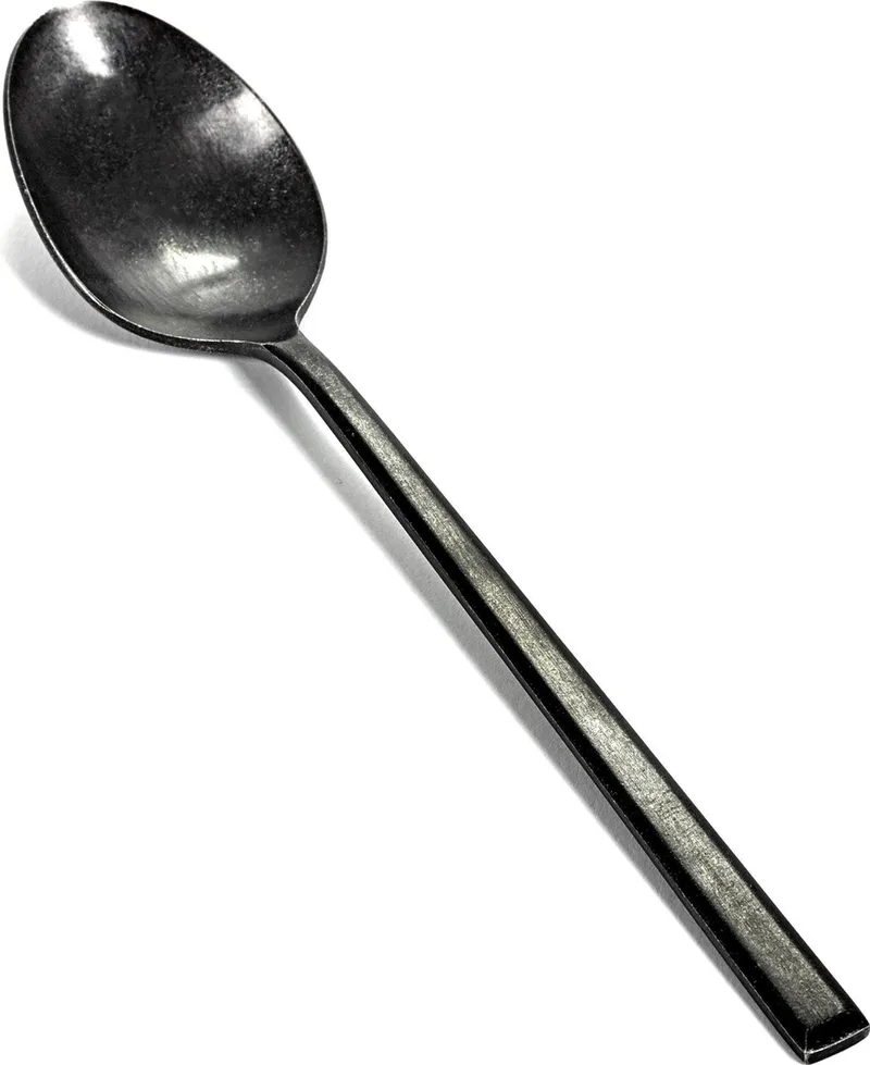 Pure by Pascale Naessens Dessertlepel - 18,2cm - 6 stuks de Serax en Zwart – photo du produit