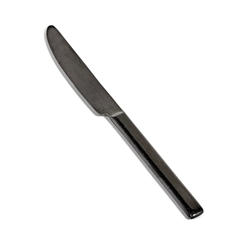 Pure Dessertmesser Schwarz von Serax – Produktfoto