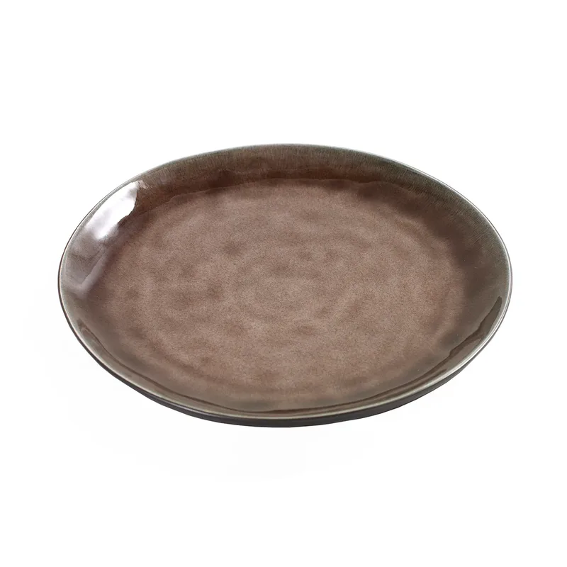 Pure kleiner Teller 20,5cm Brown by Serax – product photo