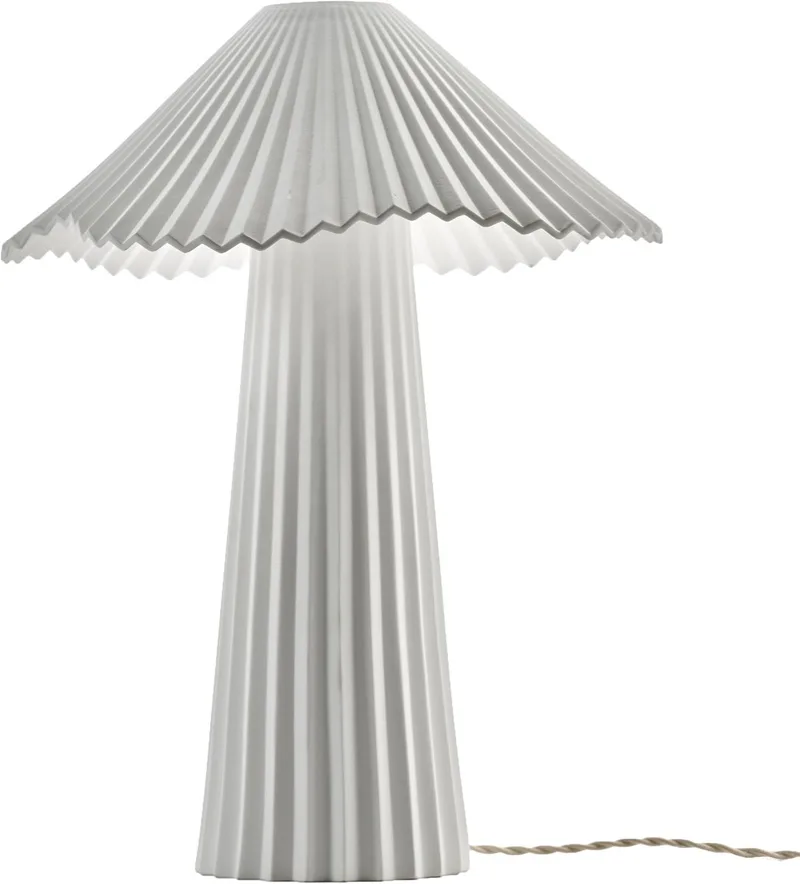 Sebastian Herkner Tafel Lamp Porselein L Uala Diameter 37.5cm Hoogte 48cm de Serax en Wit – photo du produit