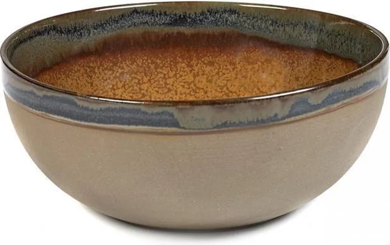Sergio Herman B5116212C Surface Kom Medium Rusty Brown D19cm by Serax in Bruin – product photo
