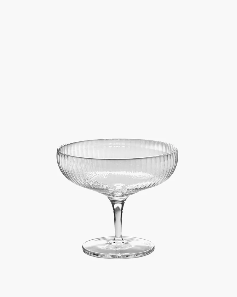Sergio Herman Inku - Champagnecoupe - 10 Ø - 15CL - 4 stuks by Serax in Transparant – product photo