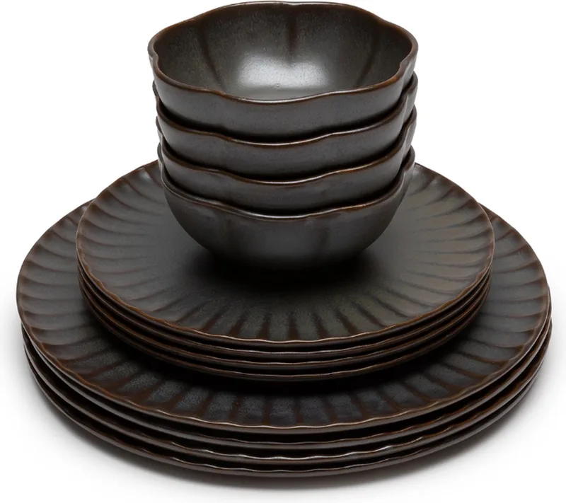 Sergio Herman Inku Serviesset (13 delig) 4 personen by Serax in Groen – product photo