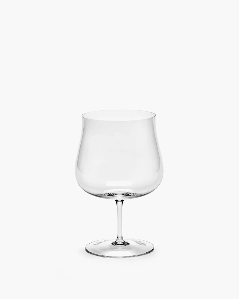 Sergio Herman Silhouette bourgogne glas 73cl (set van 4 stuks) von Serax in Transparant – Produktfoto
