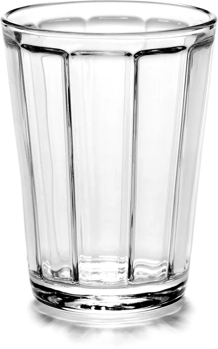 Sergio Herman Surface - Beker M - 7 Ø - 20CL - 4 stuks de Serax en Transparant – photo du produit