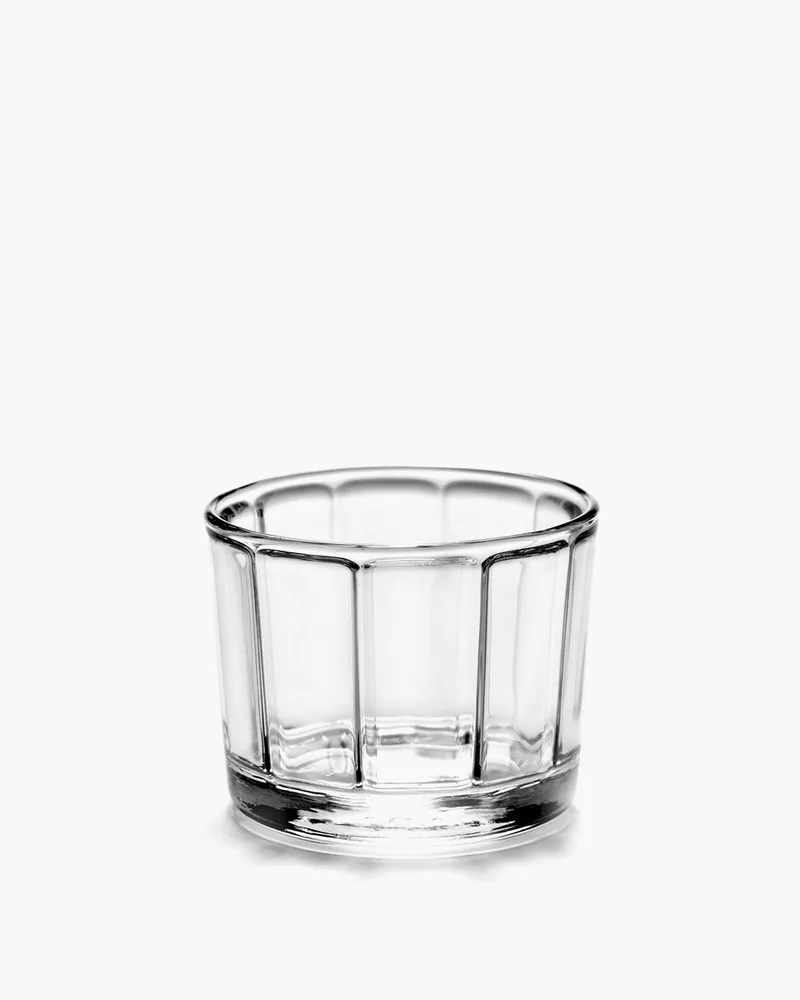 Sergio Herman Surface - Beker S - 8 Ø - 25cl - 4 stuks från Serax i Transparant – produktbild
