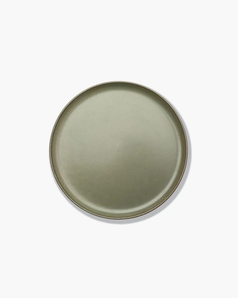 Sergio Herman Surface - Bord L - Camogroen - 27 Ø - 4 stuks by Serax in Groen – product photo