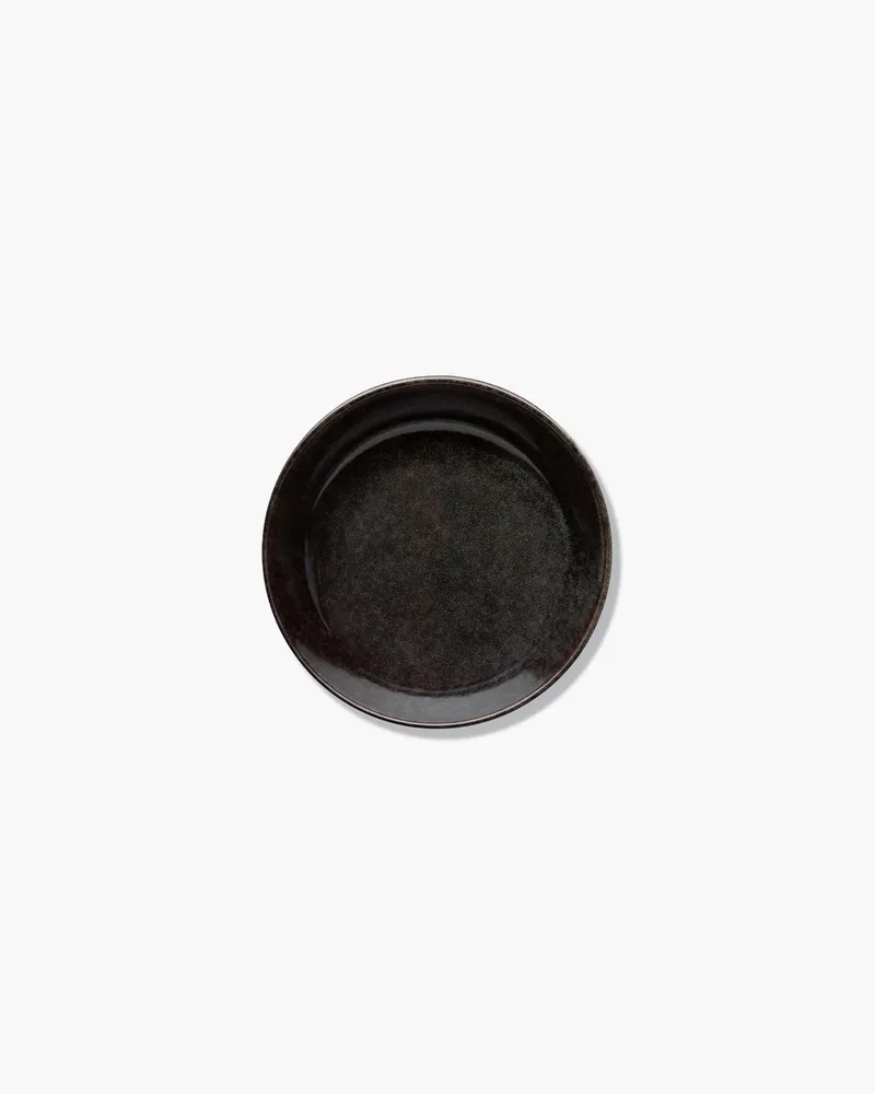 Sergio Herman Surface - Diep Bord S - Indi - 16 Ø - 4 stuks von Serax in Grijs – Produktfoto