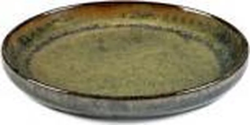 Sergio Herman Surface - Olijfbord M - Indi - 16 Ø - 4 stuks van Serax in Grijs – productfoto
