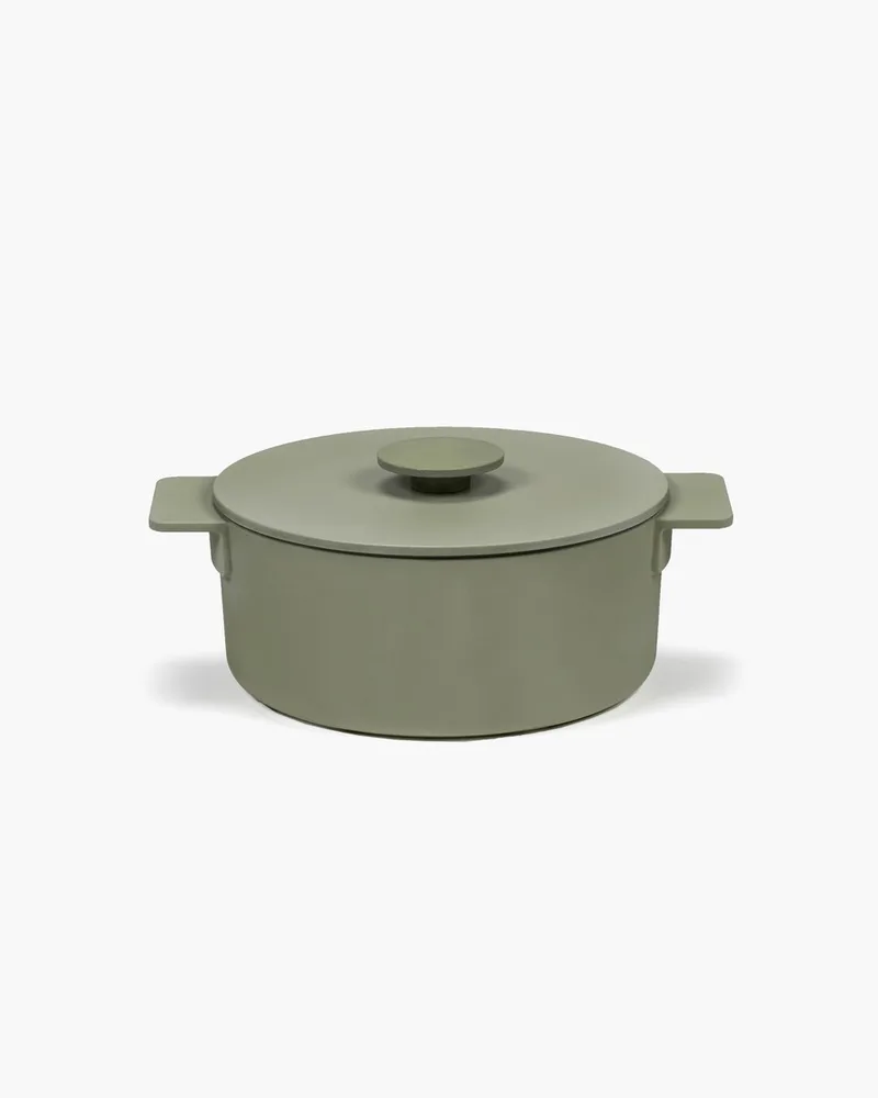 Sergio Herman - Surface - Ovenschaal M - L 29cm - 5,75kg by Serax in Groen – product photo