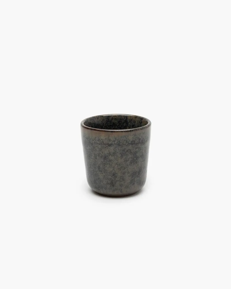 Sergio Herman Surface - Ristrettokop - Indi - 6 Ø - 9cl - 4 stuks de Serax en Grijs – photo du produit