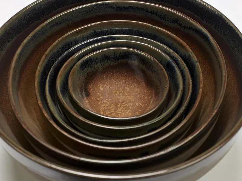 Sergio Herman Surface - Serveerkom - Roestbruin - 23 Ø by Serax in Bruin – product photo
