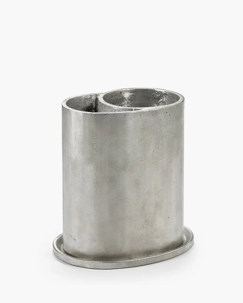 Sergio Herman - Surface - Wijnkoeler - L 20cm - 3,12kg by Serax in Grijs – product photo