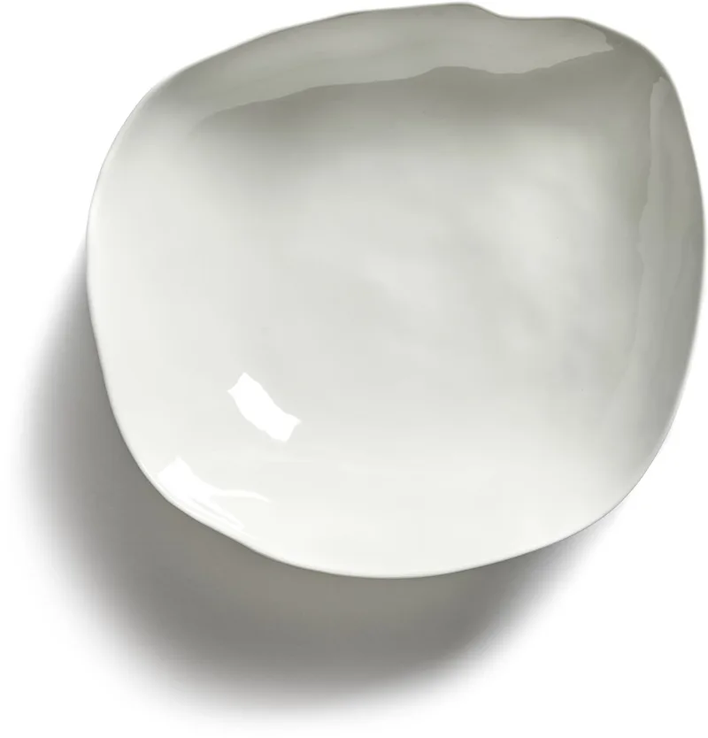 Serveerkom Shanti Perfect Imperfection Koken & Tafelen > Servies > Kommen by Serax in Wit – product photo