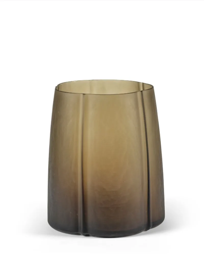 Shapes By Piet Booon Vaas Ø18,6 Brown by Serax in Brown – product photo