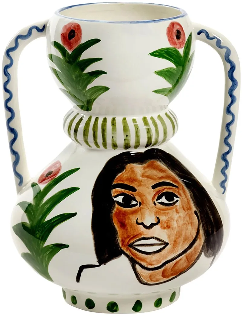 Shurleey Villavicencio Pizango - Santiago de Borja Vaas Diameter 32cm Hoogte 40cm- Mamey by Serax in Multicolour – product photo