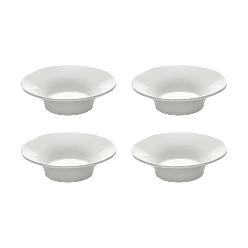 Silhouette tiefer Seitenteller S Ø10,5 cm 4er pack White von Serax – Produktfoto